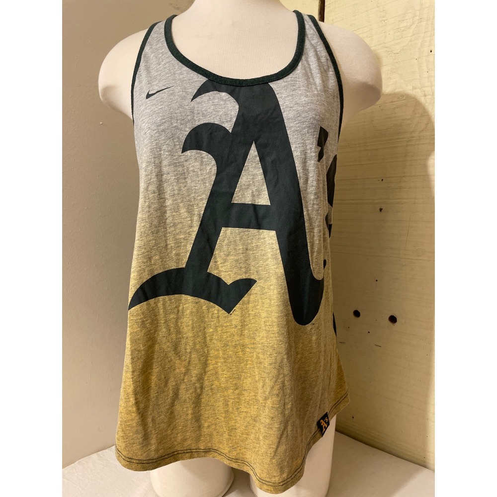 Nike‎ Tee Oakland Athletics Women's Size XL Tank Top  Baseball A's Athletic